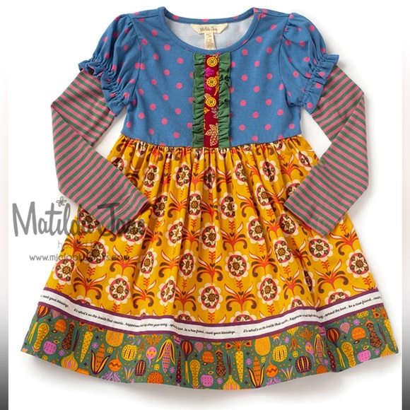 Matilda Jane Other - EUC Matilda Jane Harvest Time Dress 8 Choose Your Own Path